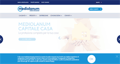 Desktop Screenshot of mediolanumassicurazioni.it